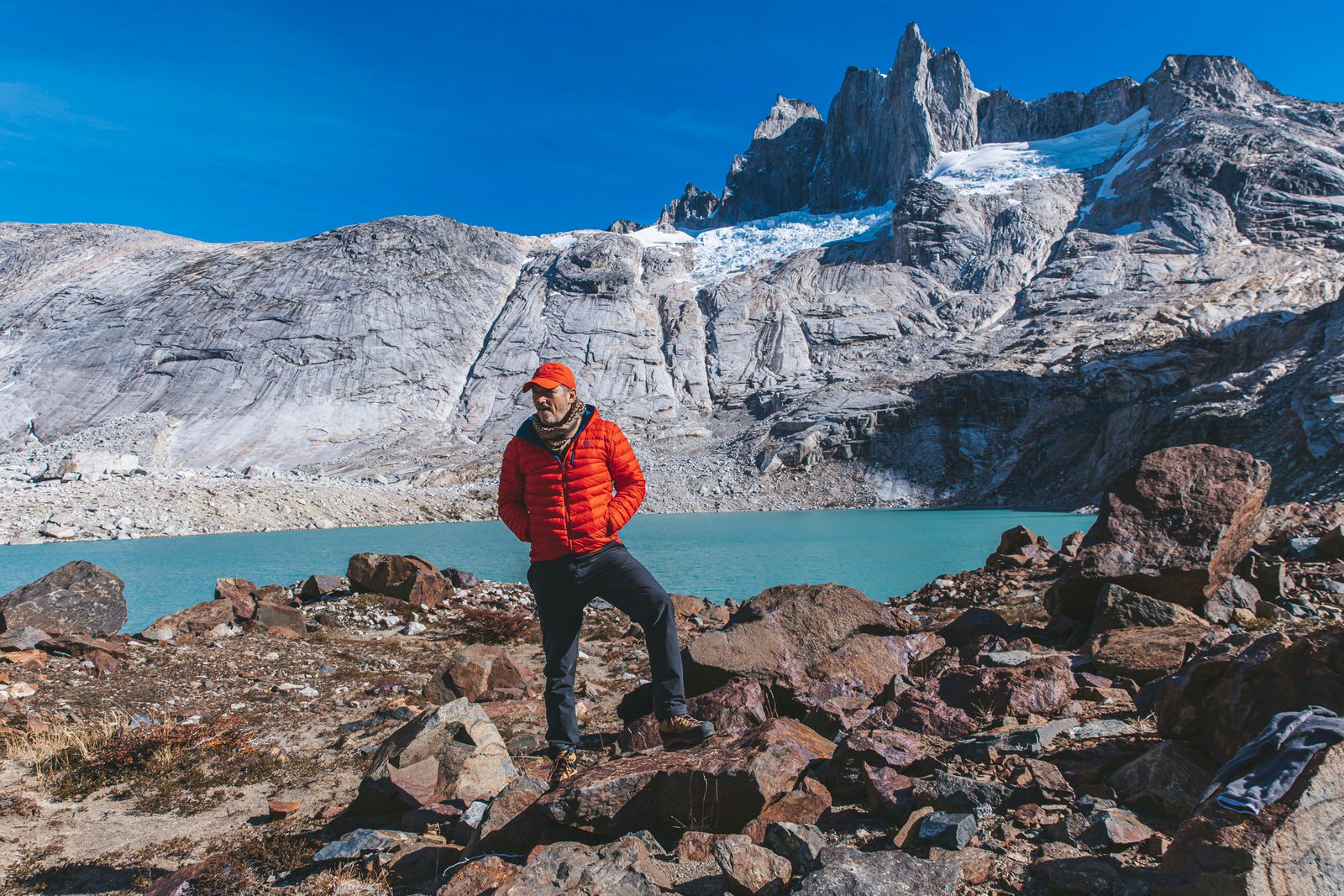 Lagoa glacial · Cerro Avellano