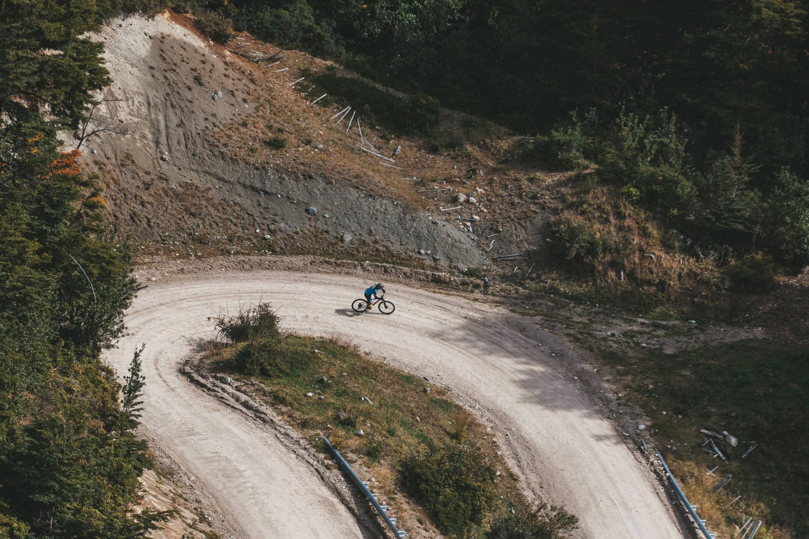 A curva na Carretera · Carretera Austral